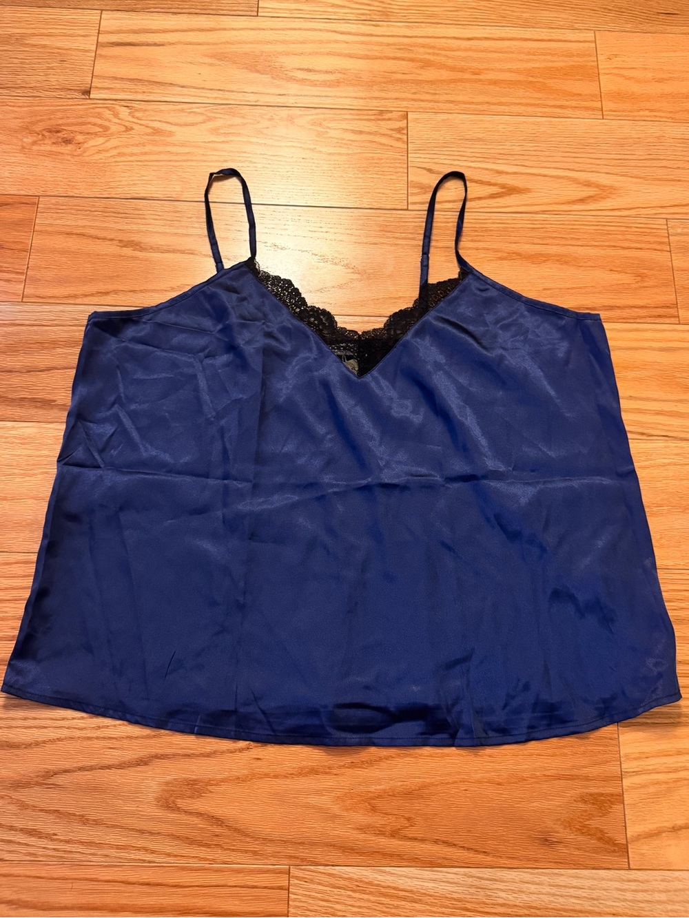 Lace-Trim Cami & Short Set - Picture 2 of 5